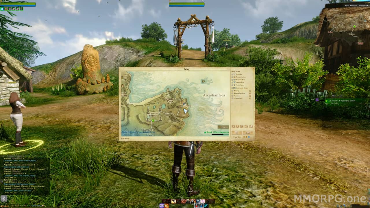 Игровая карта ArcheAge