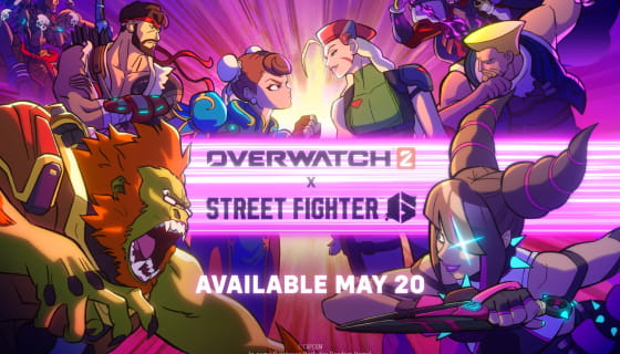 Overwatch 2 зустрічається зі Street Fighter 6 – кросовер стартує 20 травня!