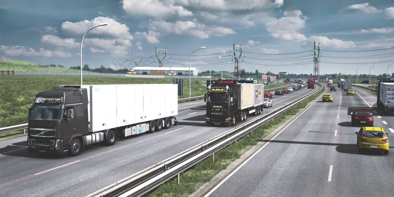 Brutal Traffic - мод до Euro Truck Simulator 2